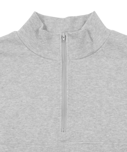 Figments（フィグメンツ）の「ハーフZIPプルオーバー（スウェット・レディース・ブラック/グレー・FREE）」の11枚目の写真