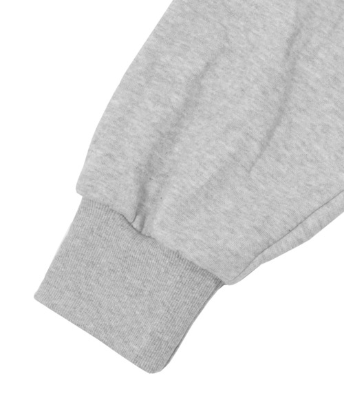 Figments（フィグメンツ）の「ハーフZIPプルオーバー（スウェット・レディース・ブラック/グレー・FREE）」の4枚目の写真