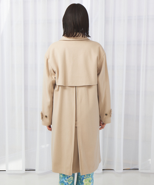 qualite（カリテ）の「ウールトレンチコート（トレンチコート・レディース・ベージュ/カーキ・38/36）」の12枚目の写真