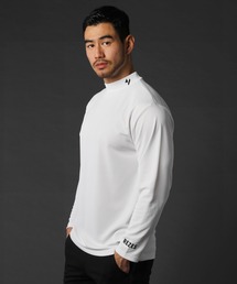 REZES（レジェス）の「日本製エコユース×セオ・アルファ ハニカムハイネック長袖カットソー ゴルフ メンズ（Tシャツ/カットソー）」