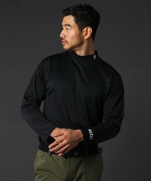 REZES（レジェス）の「日本製エコユース×セオ・アルファ ハニカムハイネック長袖カットソー ゴルフ メンズ（Tシャツ/カットソー）」