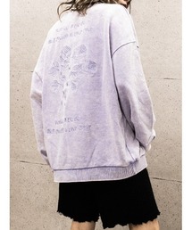 VINTAGE加工BACK刺繍スウェット