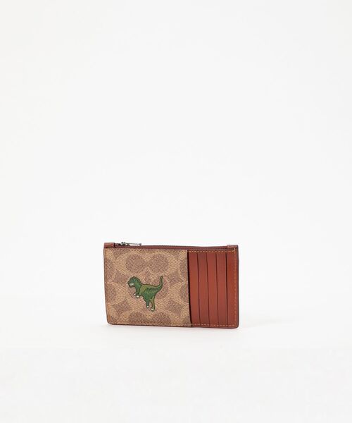 COACH（コーチ）の「ジップ カード ケース・シグネチャー
