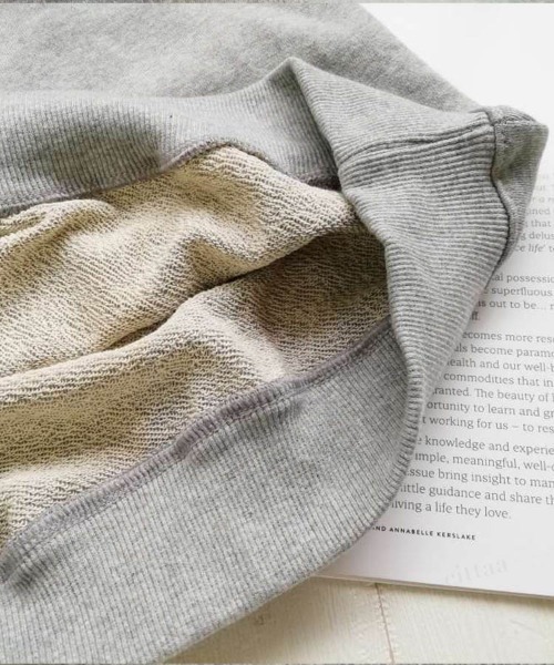 Dalfwin(ダールフィン)の「2022 AW 秋冬 韓国ファッション スウェット レディース 星条旗ハーフジップスウェット トレーナー オーバーサイズ ビッグシルエット ワンポイント刺繍(スウェット・レディース・ホワイト/ネイビー/ベージュ/グレー・FREE)」の17枚目の写真