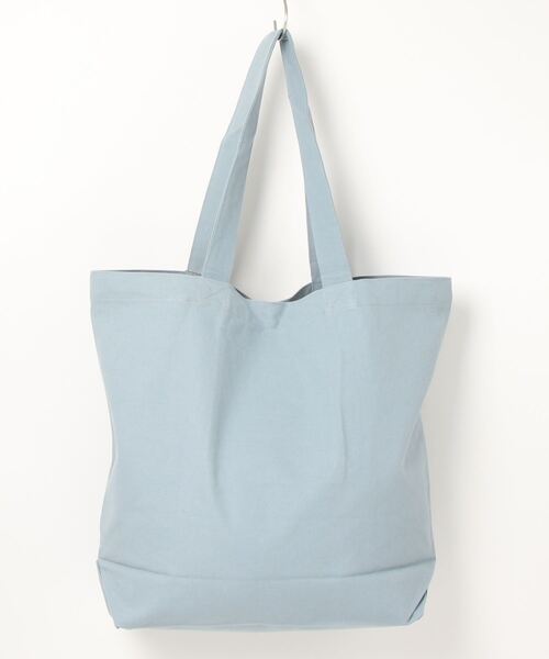 欧州航路（オウシュウコウロ）の「【欧州航路】オーガニックコットン アフィーシュトート（トートバッグ・レディース・グリーン/ピンク/ブルー/ベージュ/ブラウン/ホワイト・FREE）」の7枚目の写真