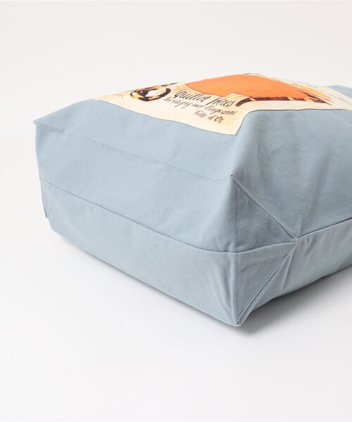 欧州航路（オウシュウコウロ）の「【欧州航路】オーガニックコットン アフィーシュトート（トートバッグ・レディース・グリーン/ピンク/ブルー/ベージュ/ブラウン/ホワイト・FREE）」の8枚目の写真