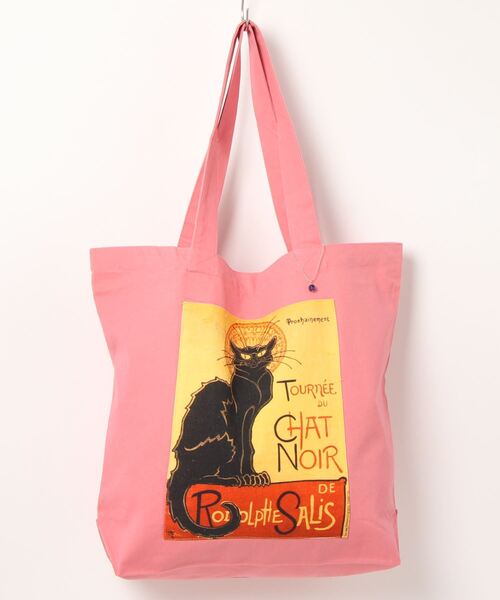 欧州航路（オウシュウコウロ）の「【欧州航路】オーガニックコットン アフィーシュトート（トートバッグ・レディース・グリーン/ピンク/ブルー/ベージュ/ブラウン/ホワイト・FREE）」の18枚目の写真