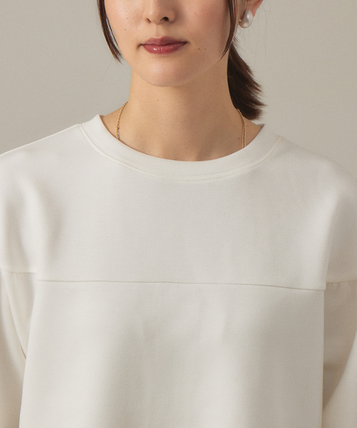 abahouse mavie（アバハウスマヴィ）の「ダンボールニットプルオーバー（Tシャツ/カットソー・レディース・チャコールグレー/ダークオレンジ/ホワイト・フリー）」の15枚目の写真