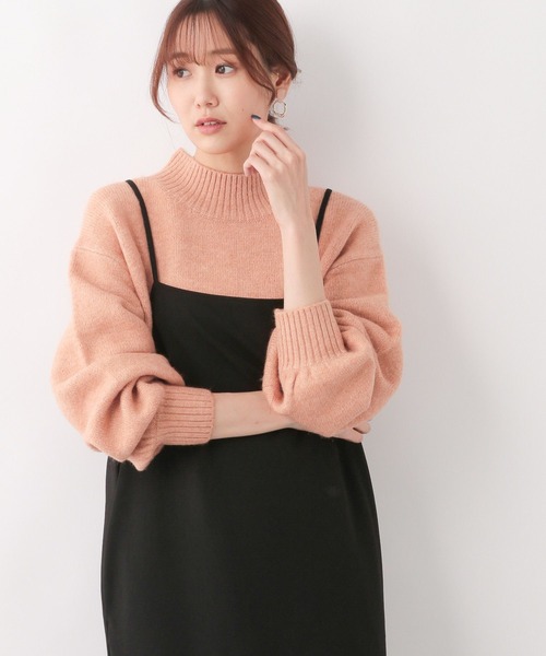 GLOBAL WORK（グローバルワーク）の「フワフワHug meスタンドネック