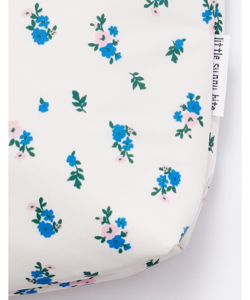 Little sunny bite（リトルサニーバイト）の「Satin flower mini bag（ショルダーバッグ・レディース・ブラック/ホワイト/ピンク・FREE）」の5枚目の写真