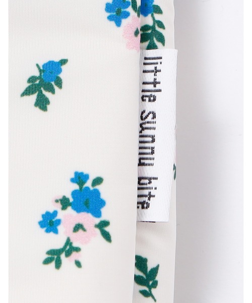 Little sunny bite（リトルサニーバイト）の「Satin flower mini bag（ショルダーバッグ・レディース・ブラック/ホワイト/ピンク・FREE）」の6枚目の写真