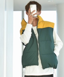 Anytime Songs | 中綿配色ベスト(ベスト)