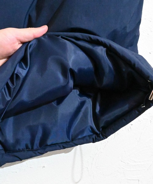 Anytime Songs（エニータイムソングス）の「中綿配色ベスト（ベスト・メンズ・グリーン/ブラック/ネイビー・LARGE/X-LARGE/MEDIUM）」の6枚目の写真