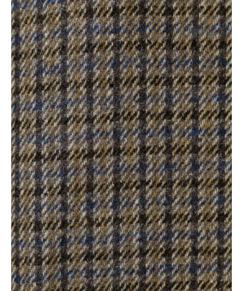 mizuiroind（ミズイロインド）の「mizuiro ind チェックウールブレンドステンカラーコート（ステンカラーコート・レディース・ベージュ/ブラウン・FREE）」の5枚目の写真