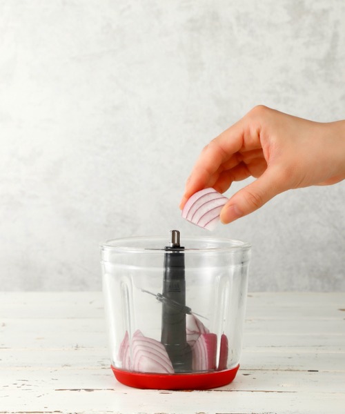 TIMELESS COMFORT（タイムレスコンフォート）の「Vitantonio(ビタントニオ)フードプロセッサー　VCR-30（キッチン家電・レディース・ブラック/アイボリー/レッド・ONE SIZE）」の6枚目の写真