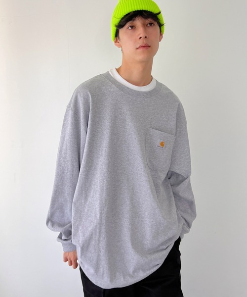 セール】Carhartt(カーハート)/ルーズフィット ロンT ポケT USA