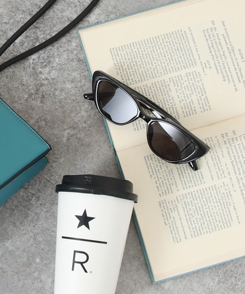 Cheek（チーク）の「シンプルサングラス（サングラス・レディース・ベージュ/ブラウン/ブラック・FREE）」の2枚目の写真