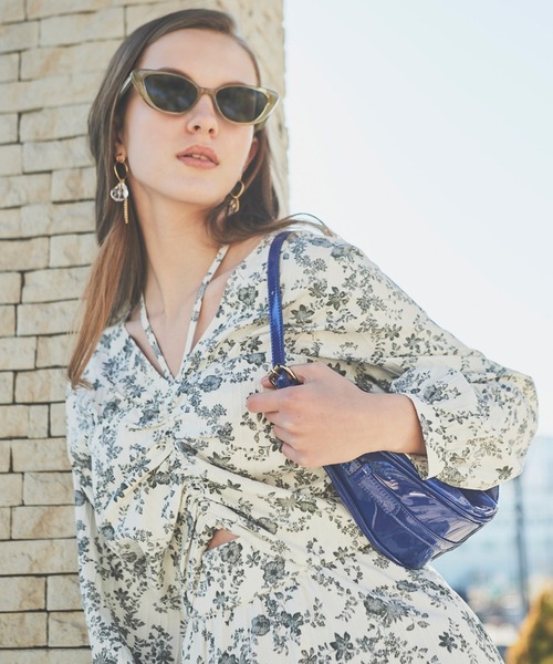 Cheek（チーク）の「シンプルサングラス（サングラス・レディース・ベージュ/ブラウン/ブラック・FREE）」の12枚目の写真