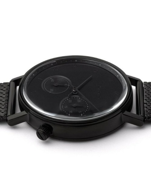 KOMONO.（コモノ）の「【KOMONO】コモノ 腕時計 WALTHER メッシュベルト（アナログ腕時計・レディース・シルバー/ブラック・FREE）」の6枚目の写真