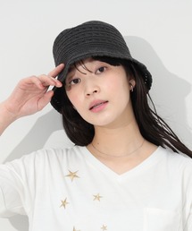 BEAMS HEART / かぎ針編み風 バケットハット