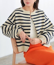 KOBE LETTUCE | 前後2wayパールボタン毛玉レスニットカーディガン(カーディガン/ボレロ)