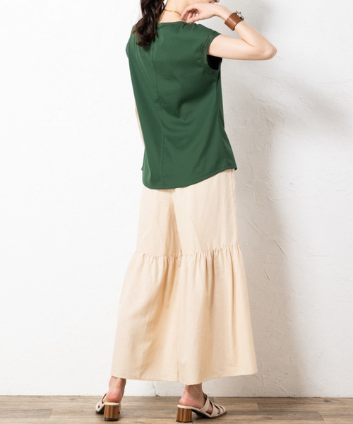 キャピタル　ギャザーたっぷりキュロットパンツ未着用 10_000000003612.jpg?1721354885