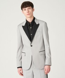 LOVELESS | サテンコンビ ピークドジャケット(テーラードジャケット)