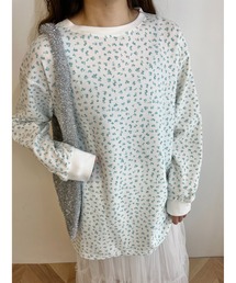 WC | リトルフラワーワッフルビッグロンT(Tシャツ/カットソー)