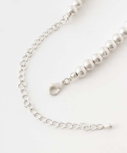 KBF（ケイビーエフ）の「3WAYボールロングネックレス（ネックレス・レディース・シルバー・ONE）」の10枚目の写真