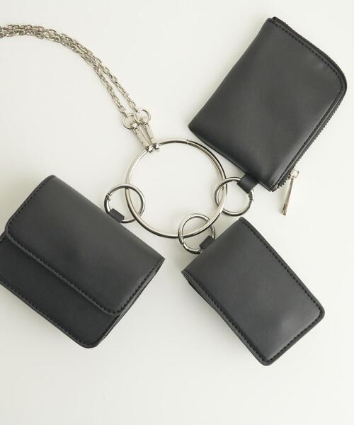 WEGO（ウィゴー）の「WEGO/マルチWAYポーチ付きチェーンショルダー（ショルダーバッグ・レディース・ブラック/その他・FREE）」の22枚目の写真