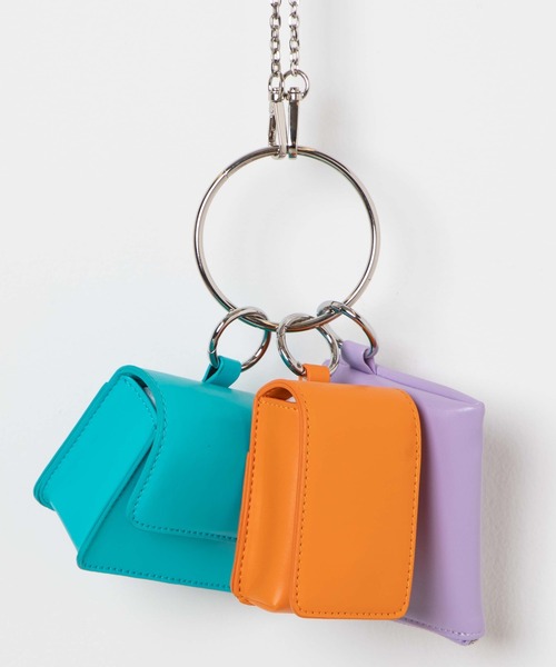 WEGO（ウィゴー）の「WEGO/マルチWAYポーチ付きチェーンショルダー（ショルダーバッグ・レディース・ブラック/その他・FREE）」の16枚目の写真