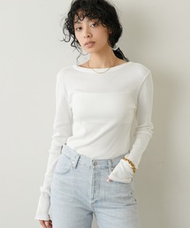 Whim Gazette | Vバックシャンカットソー(Tシャツ/カットソー)