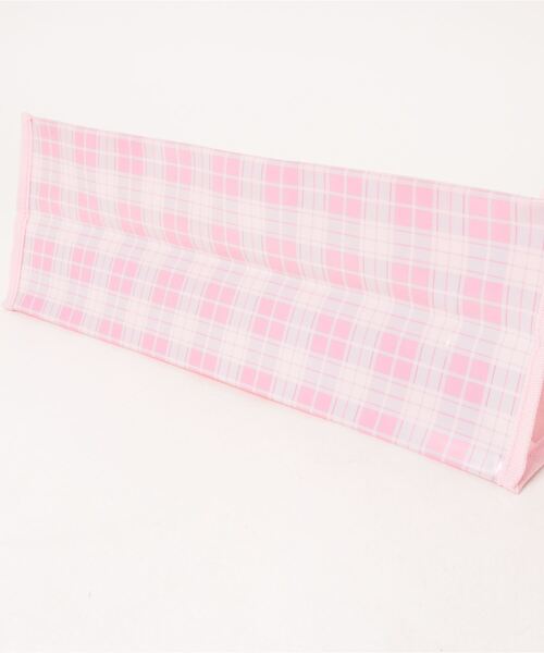 Kids Foret(キッズフォーレ)の「女児総柄プールバッグ(トートバッグ・キッズ・コーラルピンク/ピンク/ラベンダー/サックスブルー/ライトピンク・FREE)」の6枚目の写真