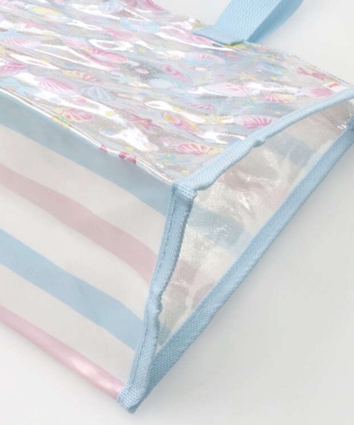 Kids Foret(キッズフォーレ)の「女児総柄プールバッグ(トートバッグ・キッズ・コーラルピンク/ピンク/ラベンダー/サックスブルー/ライトピンク・FREE)」の14枚目の写真