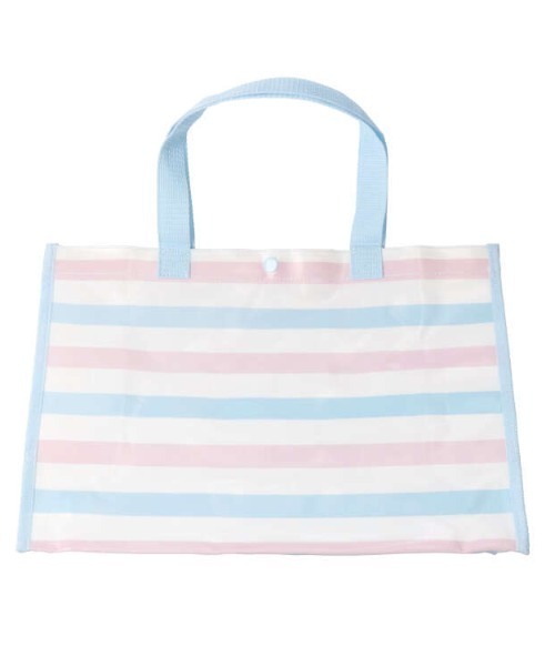 Kids Foret(キッズフォーレ)の「女児総柄プールバッグ(トートバッグ・キッズ・コーラルピンク/ピンク/ラベンダー/サックスブルー/ライトピンク・FREE)」の11枚目の写真