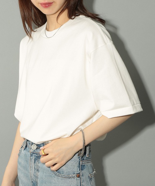 HANES(ヘインズ)の「【Hanes】SHIRO クルーネックTシャツ HM1-X201 / HM1-D201(Tシャツ/カットソー・メンズ・ホワイト・S/M/L/XL)」の14枚目の写真