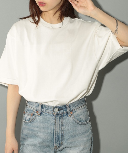 HANES(ヘインズ)の「【Hanes】SHIRO クルーネックTシャツ HM1-X201 / HM1-D201(Tシャツ/カットソー・メンズ・ホワイト・S/M/L/XL)」の15枚目の写真