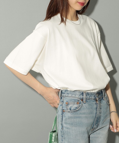 HANES(ヘインズ)の「【Hanes】SHIRO クルーネックTシャツ HM1-X201 / HM1-D201(Tシャツ/カットソー・メンズ・ホワイト・S/M/L/XL)」の16枚目の写真