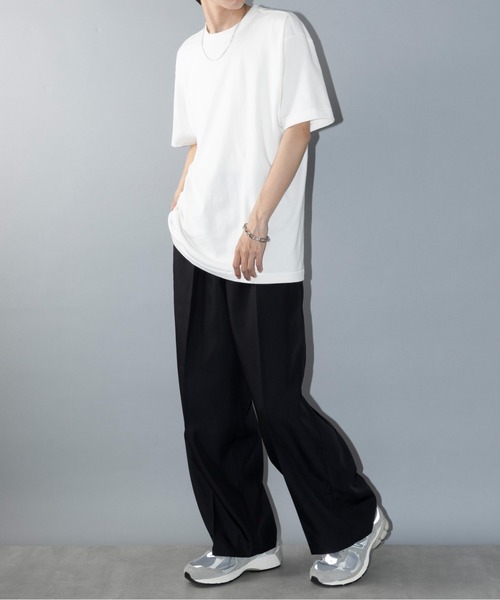 HANES(ヘインズ)の「【Hanes】SHIRO クルーネックTシャツ HM1-X201 / HM1-D201(Tシャツ/カットソー・メンズ・ホワイト・S/M/L/XL)」の13枚目の写真
