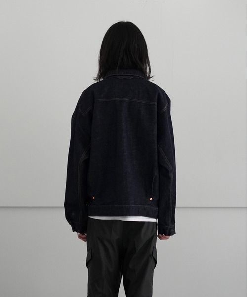 O（オー）の「O- XXLSS（デニムジャケット・メンズ・インディゴブルー・M）」の3枚目の写真