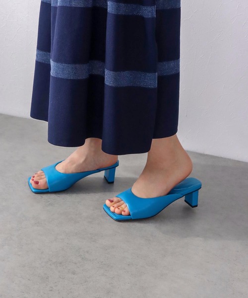 Three Four Time（ｽﾘｰﾌｫｰﾀｲﾑ）の「パッファーサンダル（サンダル・レディース・オレンジ/ブルー/ブラック・23.5㎝/24㎝）」の8枚目の写真