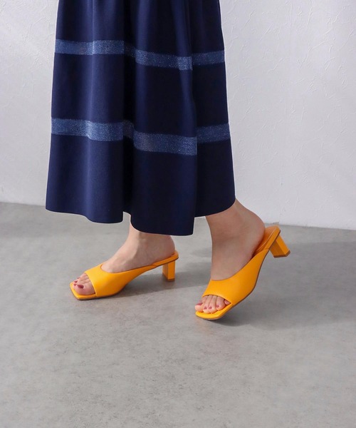 Three Four Time（ｽﾘｰﾌｫｰﾀｲﾑ）の「パッファーサンダル（サンダル・レディース・オレンジ/ブルー/ブラック・23.5㎝/24㎝）」の10枚目の写真