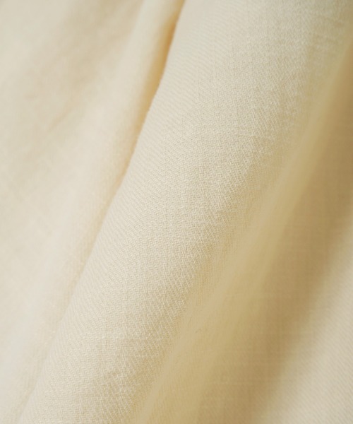 Crisp（クリスプ）の「クロスステッチ刺繍ワンピース（ワンピース・レディース・アイボリー/ピンク・FREE）」の7枚目の写真