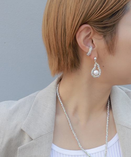 VERMEIL par iena(ヴェルメイユパーイエナ)の「【PEARL OCTOPUSS.Y/パールオクトパシー】EAR CUFF GOLD&SILVER(片耳)(イヤーカフ・レディース・ゴールド/シルバー・FREE)」の5枚目の写真