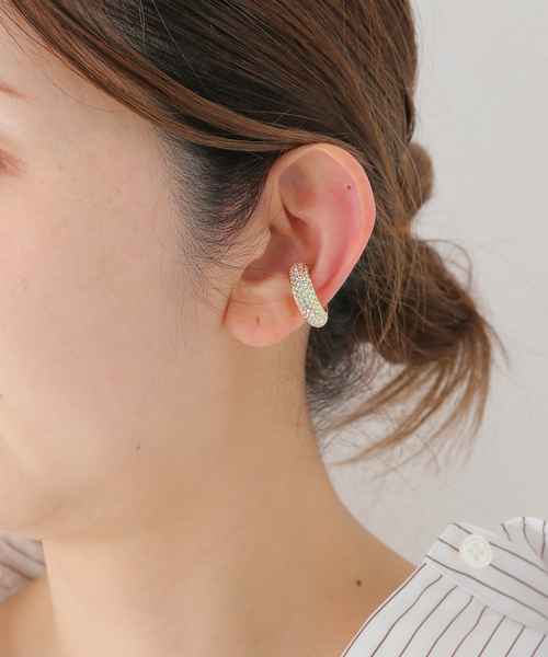VERMEIL par iena(ヴェルメイユパーイエナ)の「【PEARL OCTOPUSS.Y/パールオクトパシー】EAR CUFF GOLD&SILVER(片耳)(イヤーカフ・レディース・ゴールド/シルバー・FREE)」の8枚目の写真