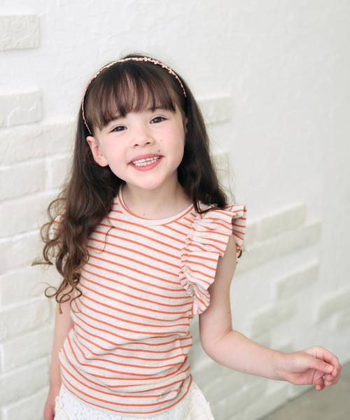 Rora(ローラ)の「リッツ フラワー カチューシャ(カチューシャ・キッズ・パープル/ピンク/クリーム・FREE)」の6枚目の写真