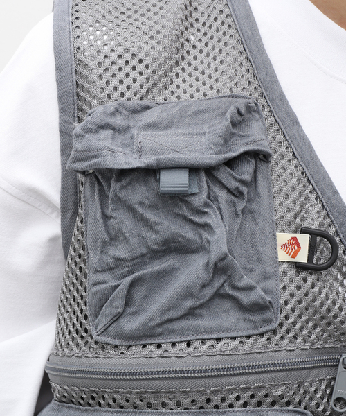 MOUNTAIN RESEARCH(マウンテンリサーチ)の「【MOUNTAIN RESEARCH/マウンテンリサーチ】Phishing Vest(ベスト・メンズ・ブラック・LARGE)」の16枚目の写真