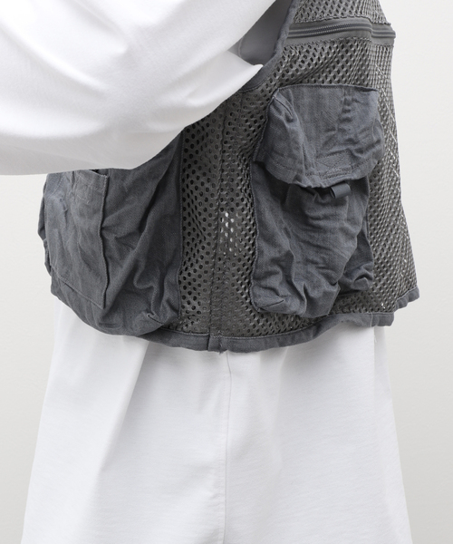 MOUNTAIN RESEARCH(マウンテンリサーチ)の「【MOUNTAIN RESEARCH/マウンテンリサーチ】Phishing Vest(ベスト・メンズ・ブラック・LARGE)」の21枚目の写真