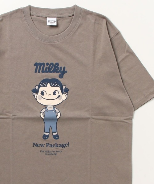 MARUKAWA(マルカワ)の「Peko/ペコ キャラクタープリント 半袖Tシャツ(Tシャツ/カットソー・レディース・パープル/ホワイト/ネイビー/グレー・L/LL/M)」の1枚目の写真