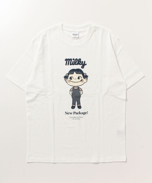 MARUKAWA(マルカワ)の「Peko/ペコ キャラクタープリント 半袖Tシャツ(Tシャツ/カットソー・レディース・パープル/ホワイト/ネイビー/グレー・L/LL/M)」の7枚目の写真